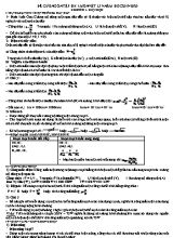 Đề cương ôn tập học kỳ I môn Vật lý Lớp 9 - Chương I Điện học - Năm học 2019-2020